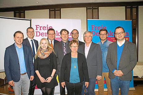 Dagmar Brockmann als stellvertretende Vorsitzende in den FDP Kreisvorstand gewählt!