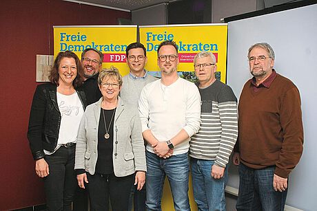 FDP-Ortsparteitag bestätigt Vorstand im Amt:  Neue Wege im Wahlkampf