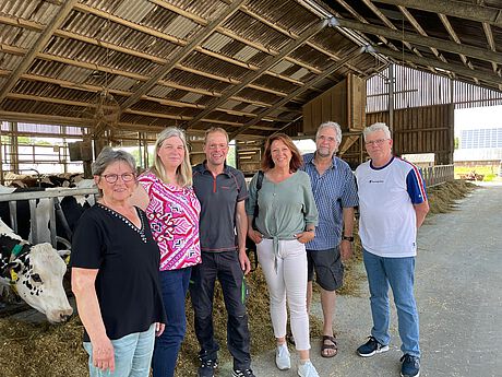 FDP Ortsverband Everswinkel zu Besuch auf dem Hof Gerd-Holling