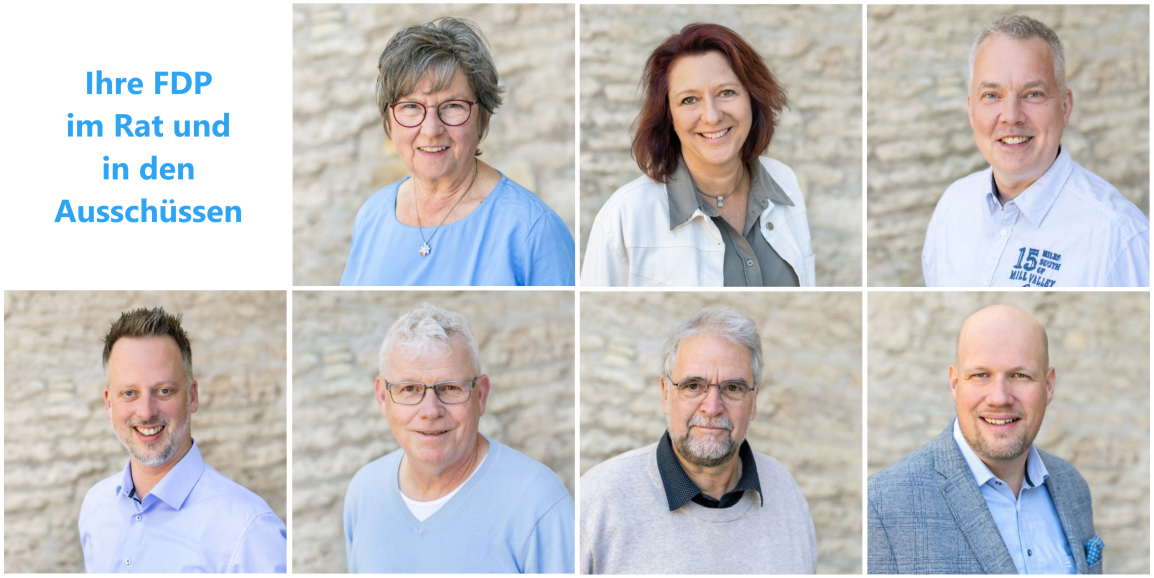 Ihre FDP im Rat und in den Ausschüssen